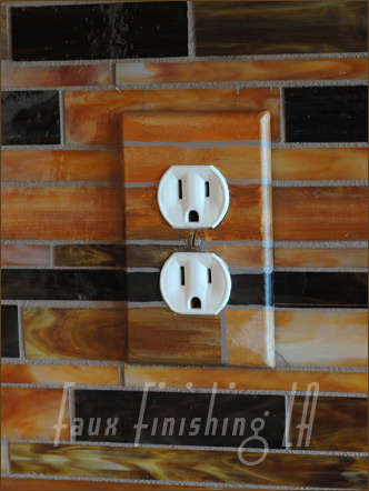 Faux Painted Outlet