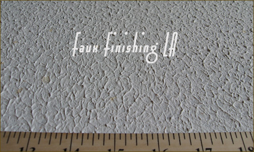 Textured Rolling Finishes