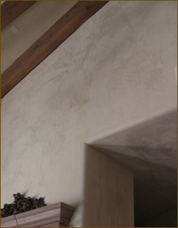 Plaster Fauxed Wall